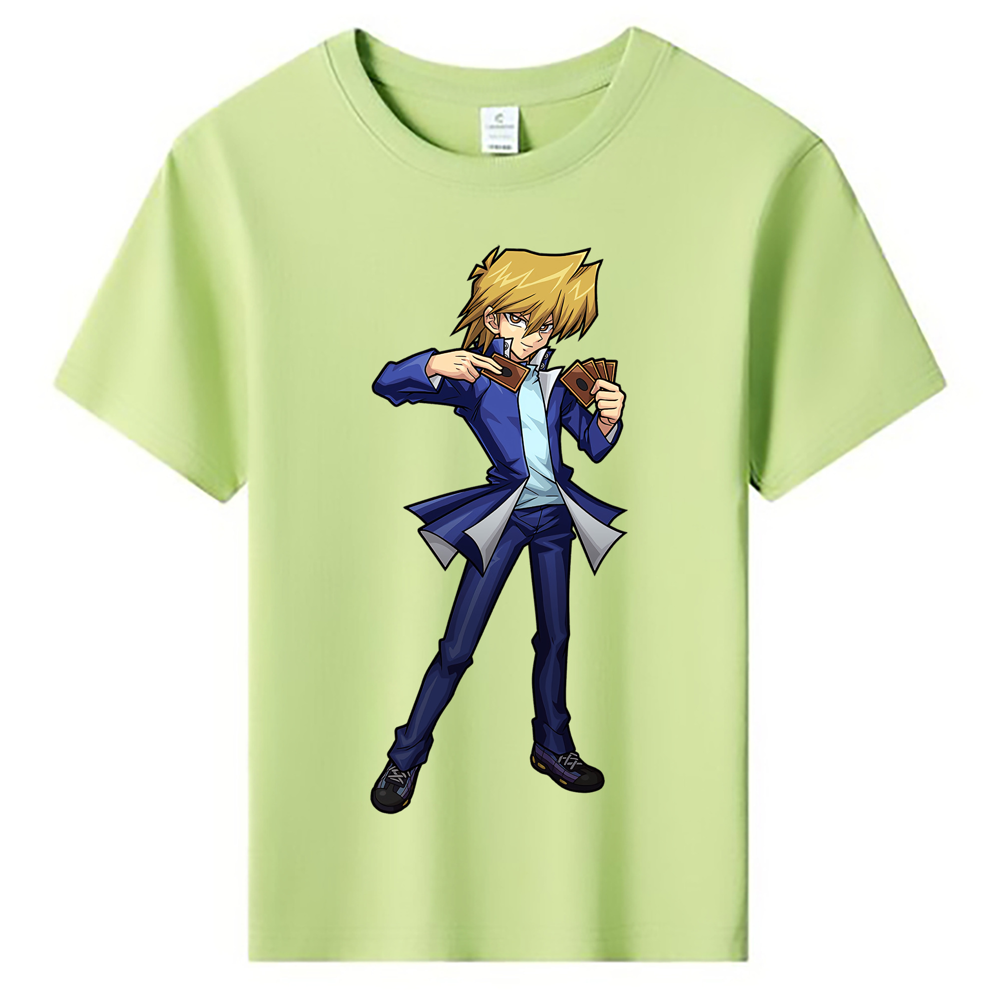 （画像用） 遊☆戯☆王 Yu-Gi-Oh! 綿100％キッズTシャツ（フロントプリント）